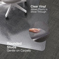 CHAIR MAT FOR CARPET 117cm x 153cm / حصيرة كرسي للسجاد 117×153 سم