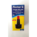 Flamingo STAMP PAD INK Without oil Red 30ml / فلمنجو – حبر وسادة ختم بدون زيت احمر 30 مل