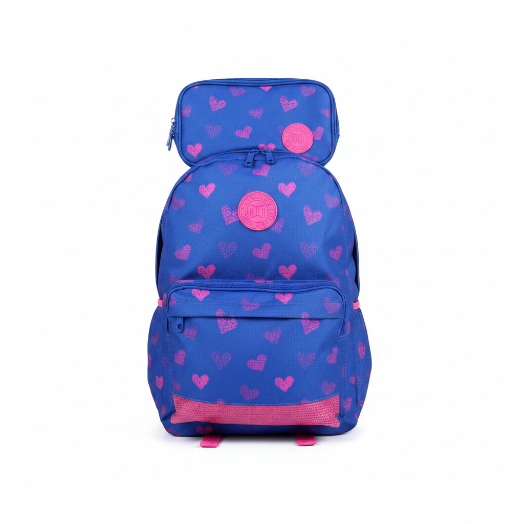 TWINS Hearts School Set 17 inch – Assorted Colours / طقم مدرسي توينز قلوب 17 إنش – ألوان متنوعة