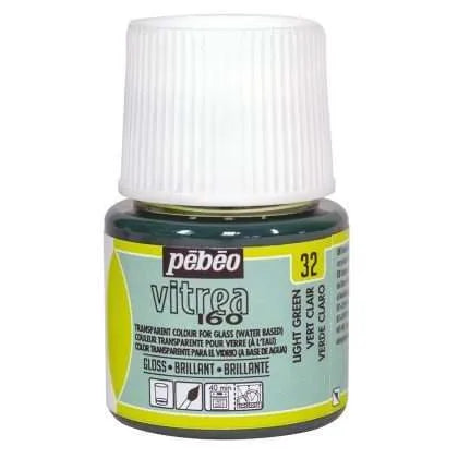 Pebeo Vitrea 160 Glass Paint Light Green / بيبو فيتريا 160 لون زجاج أخضر فاتح