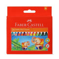 Faber Castell 24 Wax Crayons / فابر كاستل 24 شمع تلوين