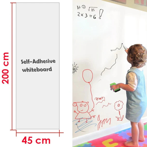 WHITEBOARD 45x200cm / سبورة بيضاء – 45×200 سم